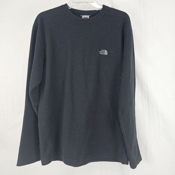 The North Face Men's Chesterton Crew Fleece Pullover Sweatshirt Medium Blk Shirt - Picture 1 of 5